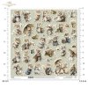 Myszki, sielanka, akwarela, retro, las, natura*Mice, idyll, watercolour, retro, forest, nature*Mäuse, Idylle, Aquarell, Retro, Wald, Natur*Ratones, idilio, acuarela, retro, bosque, naturaleza